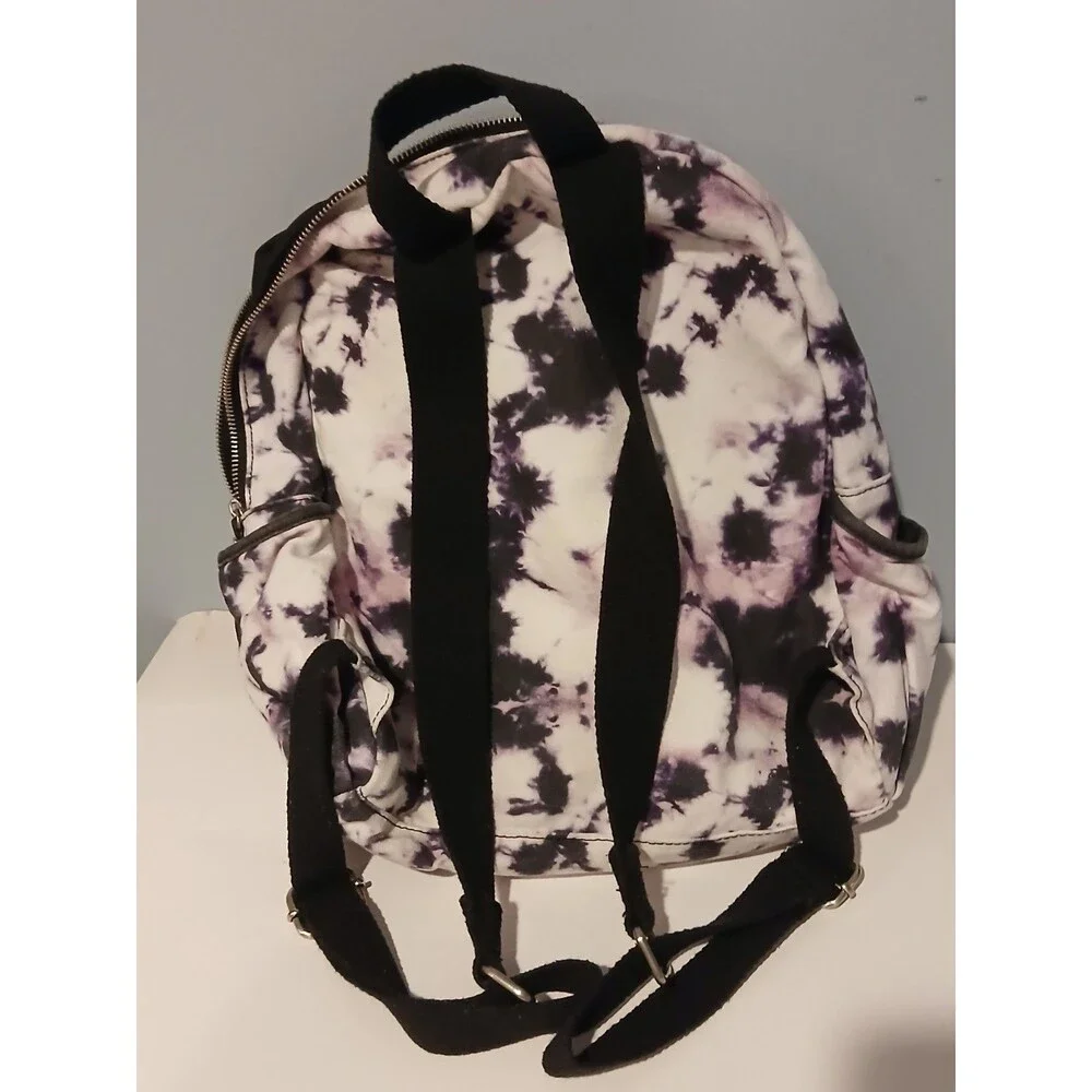 Purple Pink Black IVORY ELLA Tie Dye Back Pack School